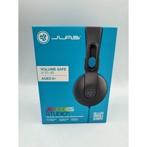 Jlab JBuddies Studio 2 Wired Kids Headphones USB-to-3.5 mm cable VOLUME SAFE